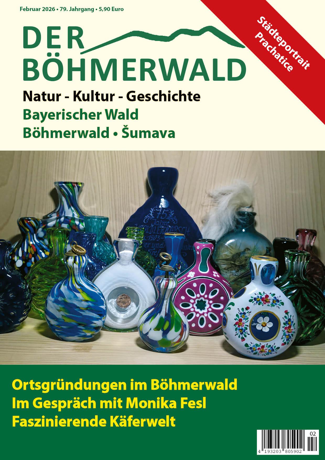 Titelblatt der aktuellen Ausgabe der Zeitschrift Der Böhmerwald