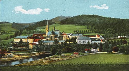 Historische Postkarte Kaplitz