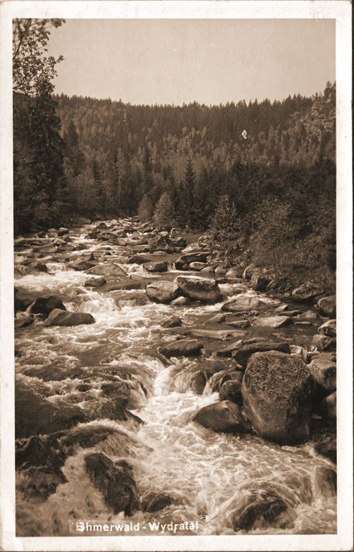 Historische Postkarte Schüttenhofen Wydratal
