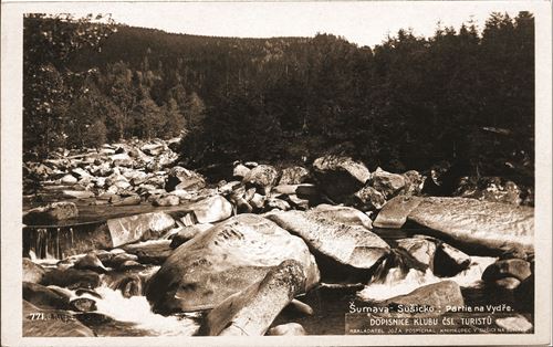 Historische Postkarte Schüttenhofen Wydratal