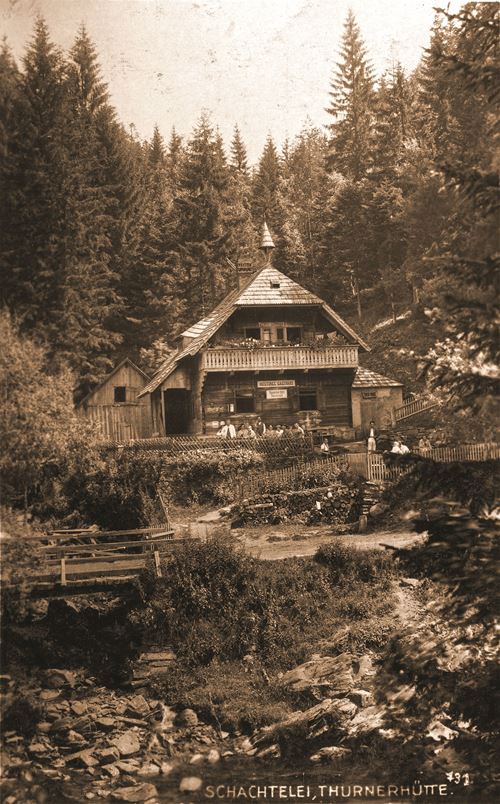 Historische Postkarte Schüttenhofen Wydratal